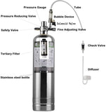 4L CO2 Generator System Carbon Dioxide Reactor Kit with Auto Valve