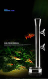Shrimp Feeding Tube,Solid Clear Acrylic Assembled Shrimp Feeder Tube Tray