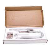 Steel "Lily" pipe set with skimmer and flow adjustment